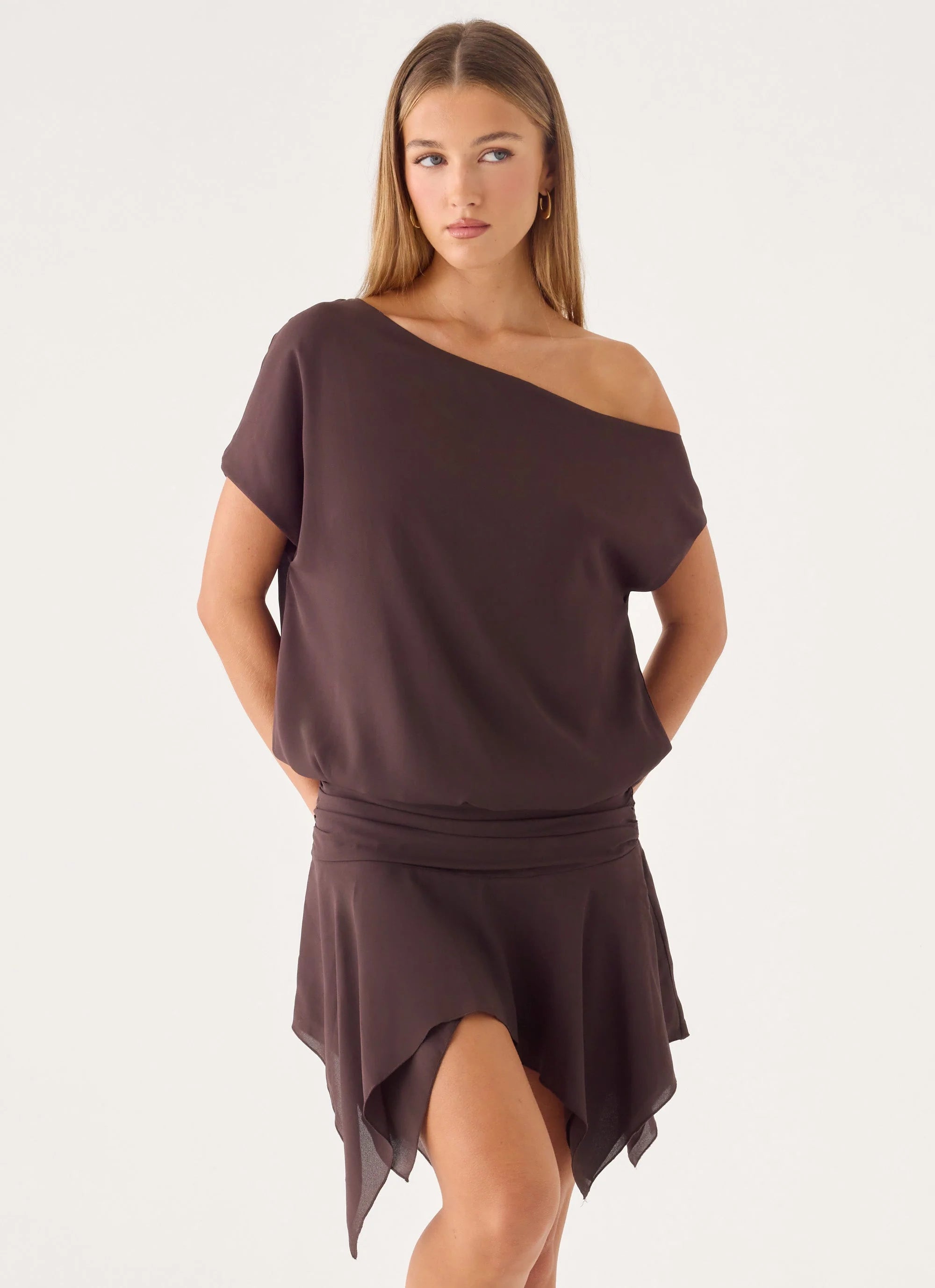 Wicked Love Mini Dress - Chocolate